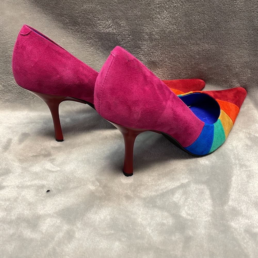 Jeffrey Campbell Marveil Pointed Toe Pump Size 7.5 - Picture 3 of 7